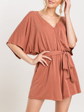 Load image into Gallery viewer, Material Girl Clay Dolman Sleeve Romper
