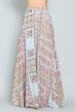 Load image into Gallery viewer, Paisley Long Maxi Skirt

