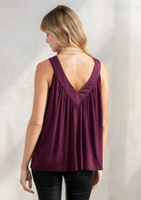 Load image into Gallery viewer, Lovestitch Beaded Tank Tunic Top - Fig
