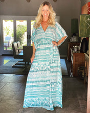 Load image into Gallery viewer, Soul Of The Sea Kimono Sleeve Maxi Dress
