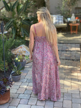 Load image into Gallery viewer, Boho Like you Pink Maxi Dress
