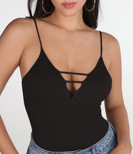 Load image into Gallery viewer, Shakira Ribbed Bodysuit - Black
